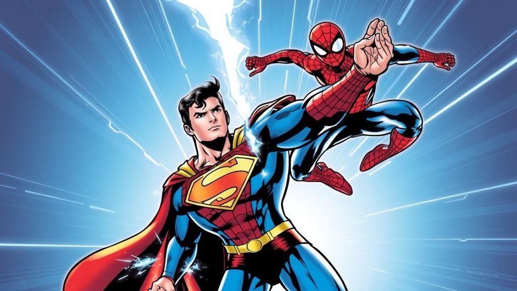 DC漫威世纪联动！2026年超人/蜘蛛侠特别刊封面全解析